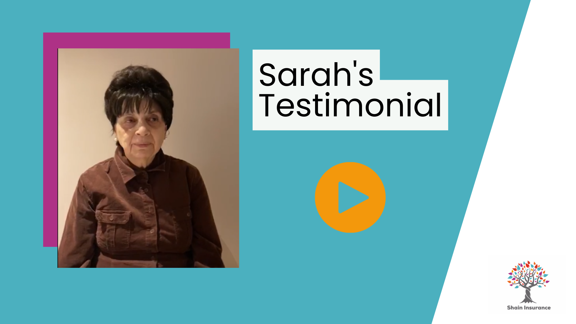 Sarah's Testimonial